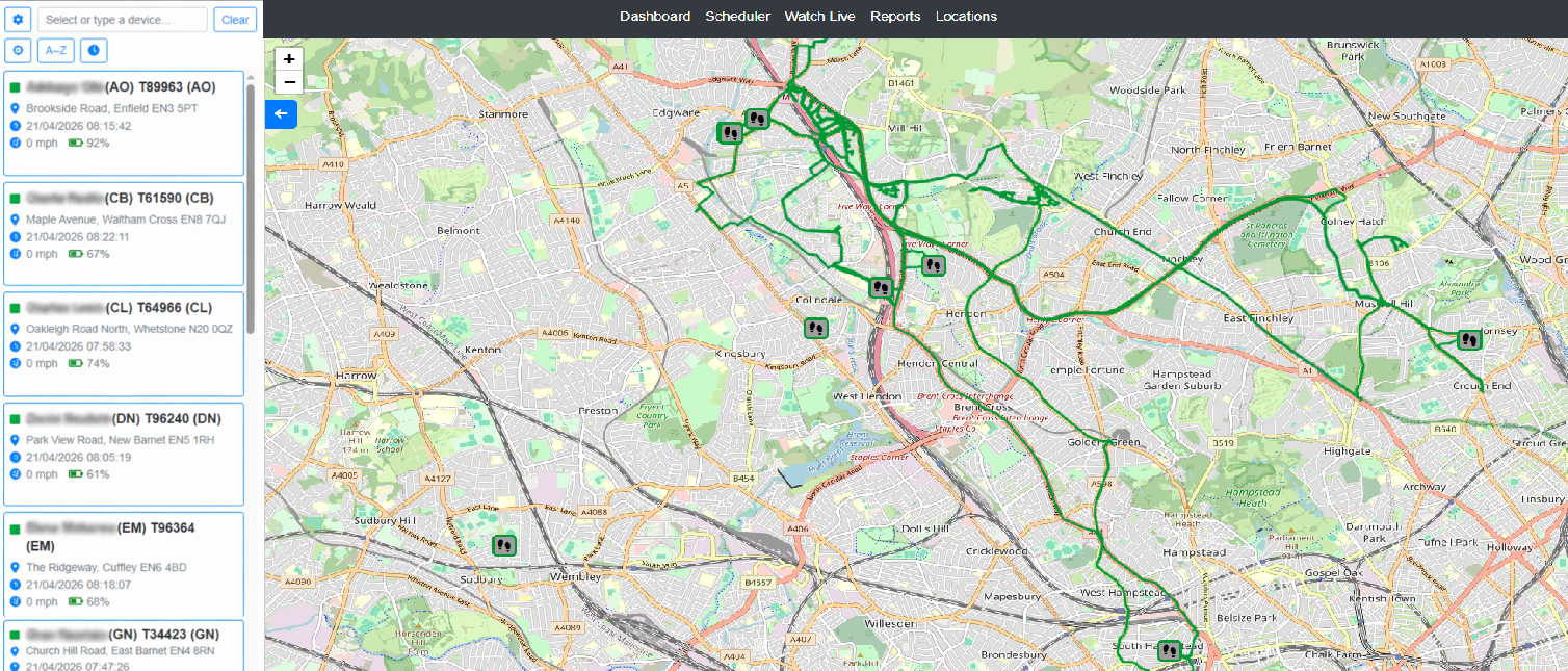 Door drop campaign tracking dashboard